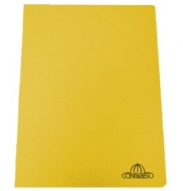 046257 carpeta caratula 170 gramos Congreso oficio 100 unidades por paquete amarillo